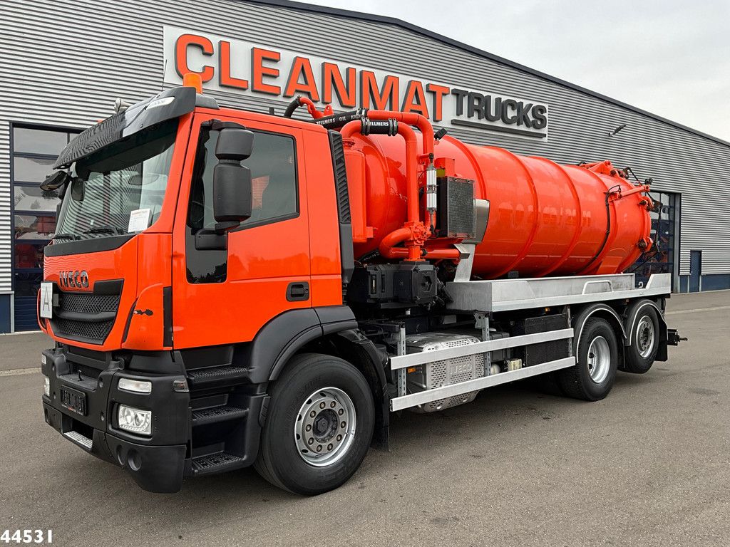Iveco AD260SY/PS Euro 6 Kroll 13m³ Saug/Spul aufbau
