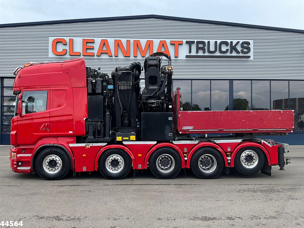 Scania R 620 10x4 V8 Retarder Effer 175 Tonmeter laadkraan + Fly-Jib Just 170.527 km!