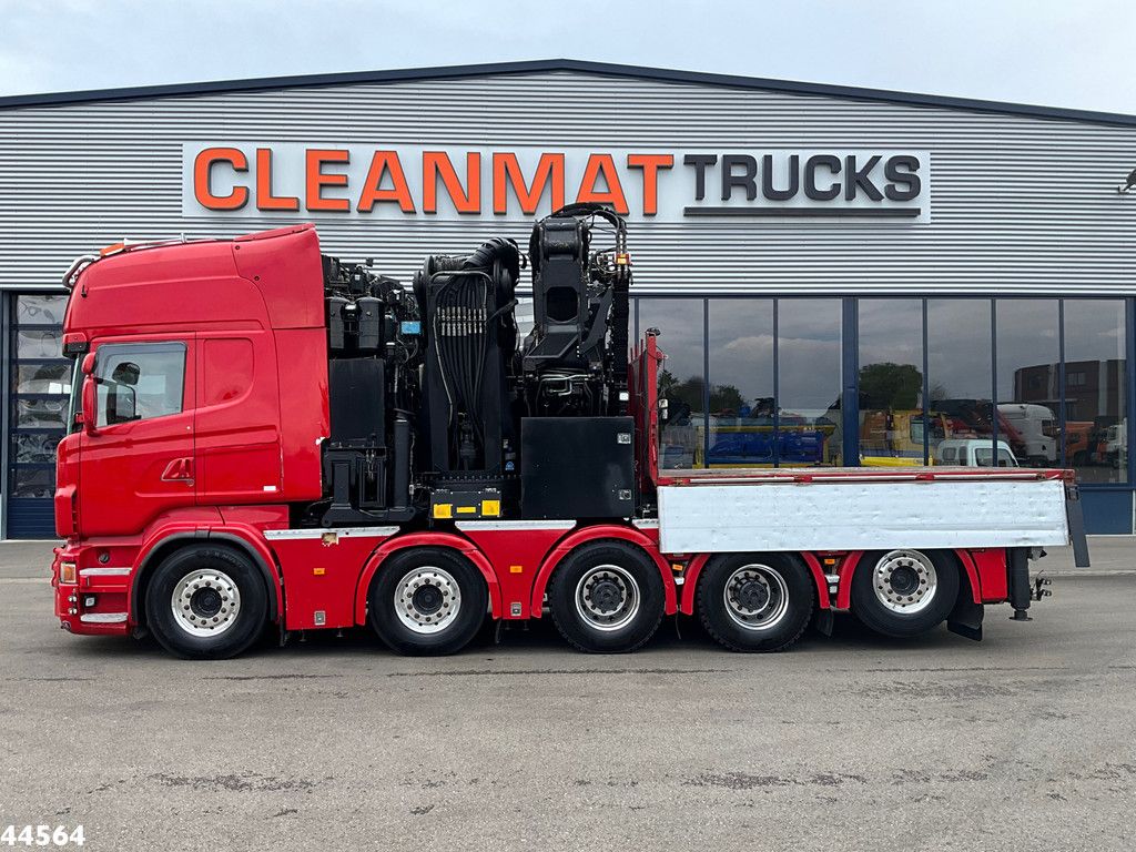 Scania R 620 10x4 V8 Retarder Effer 175 Tonmeter laadkraan + Fly-Jib Just 170.527 km!