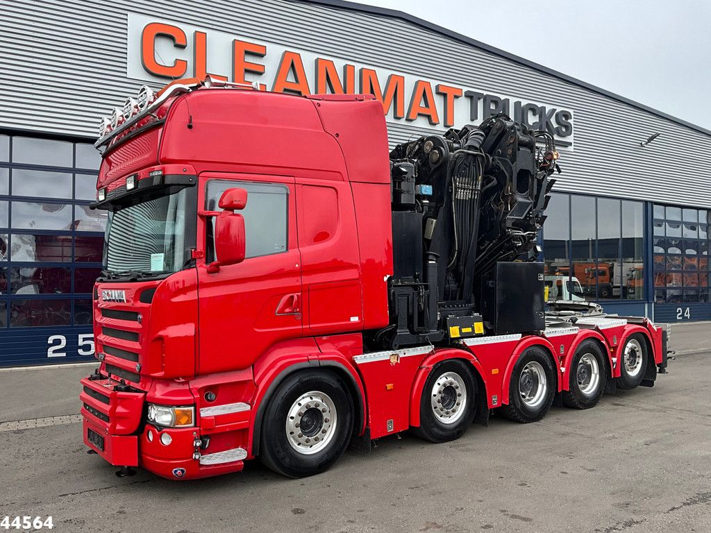 Scania R 620 10x4 V8 Retarder Effer 175 Tonmeter laadkraan + Fly-Jib Just 170.527 km!