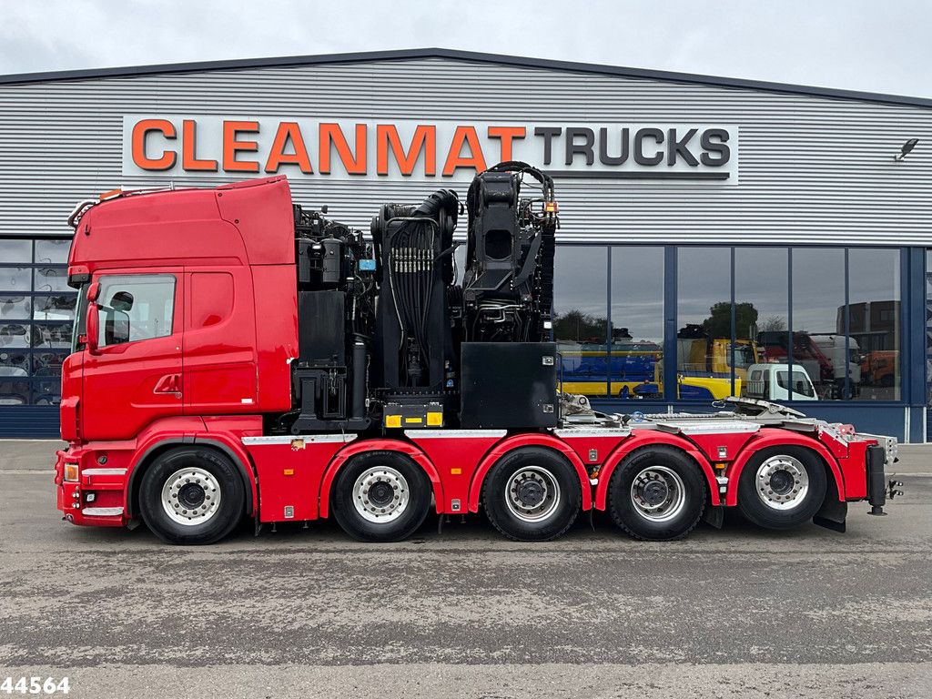 Scania R 620 10x4 V8 Retarder Effer 175 Tonmeter laadkraan + Fly-Jib Just 170.527 km!