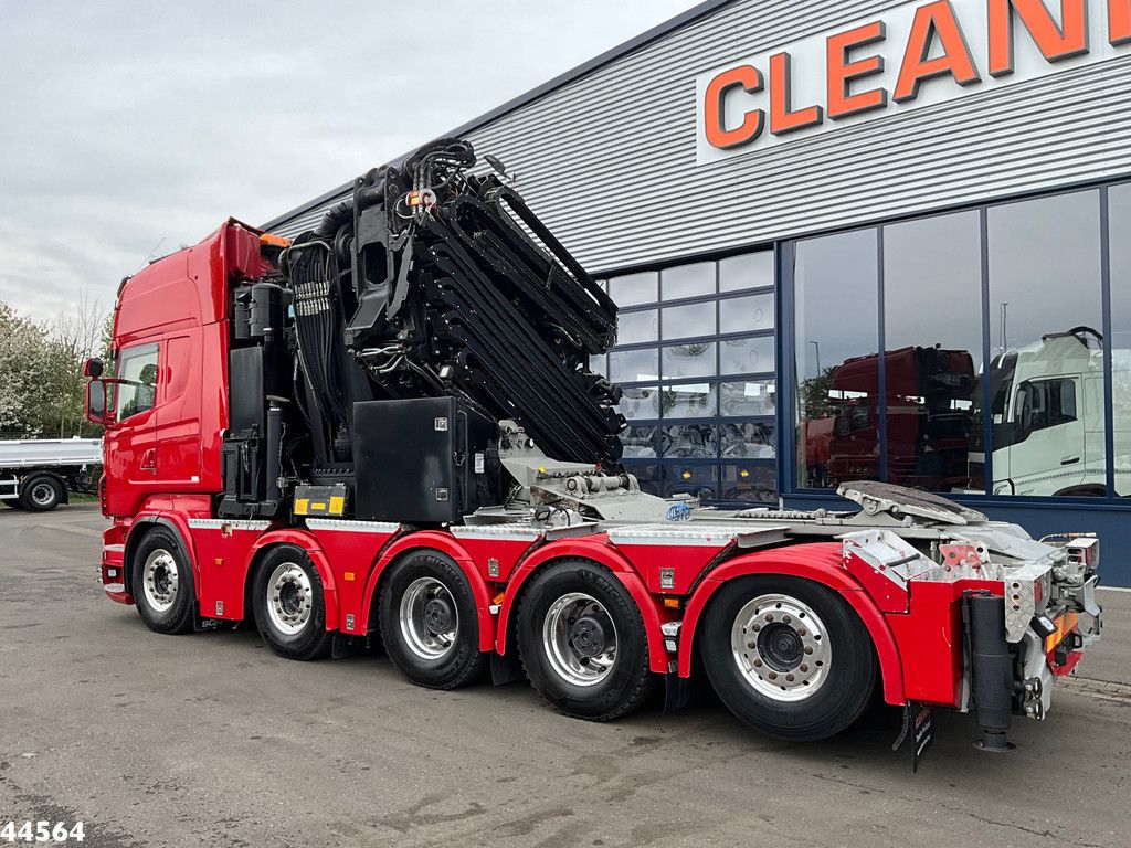 Scania R 620 10x4 V8 Retarder Effer 175 Tonmeter laadkraan + Fly-Jib Just 170.527 km!