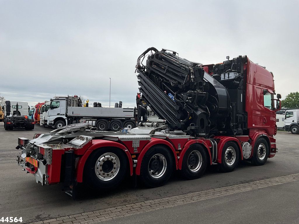 Scania R 620 10x4 V8 Retarder Effer 175 Tonmeter laadkraan + Fly-Jib Just 170.527 km!