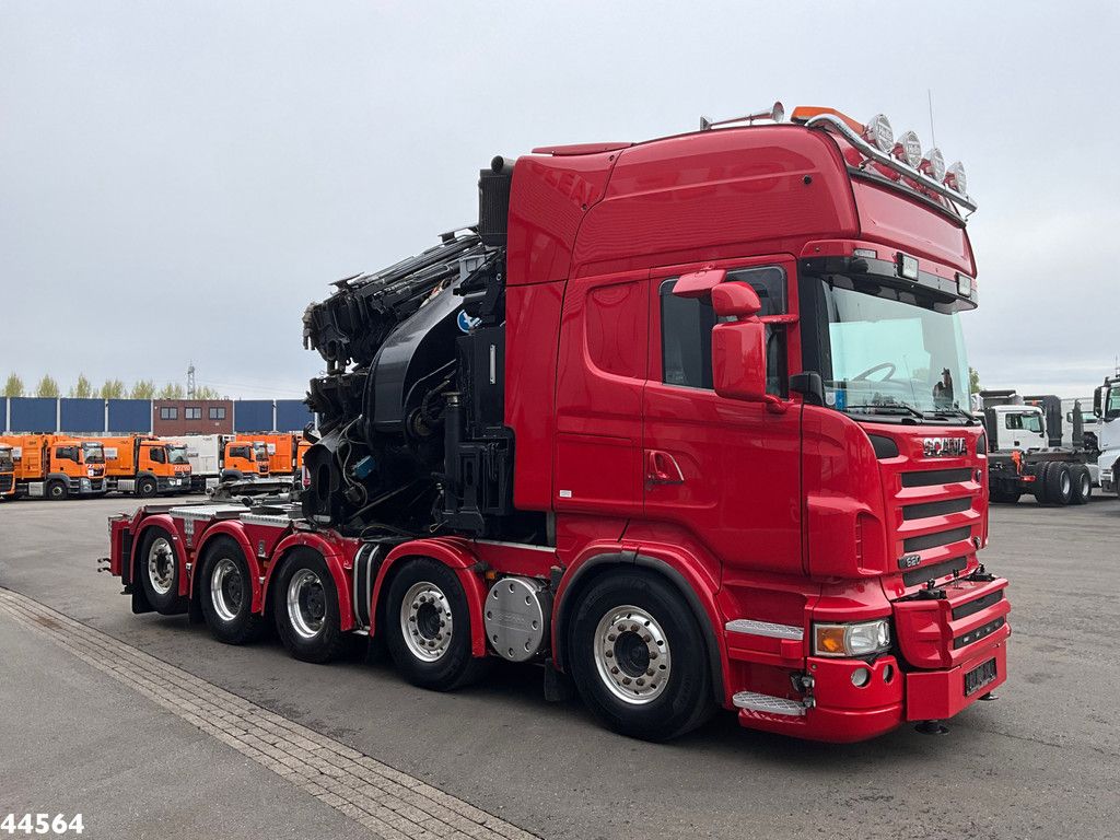 Scania R 620 10x4 V8 Retarder Effer 175 Tonmeter laadkraan + Fly-Jib Just 170.527 km!