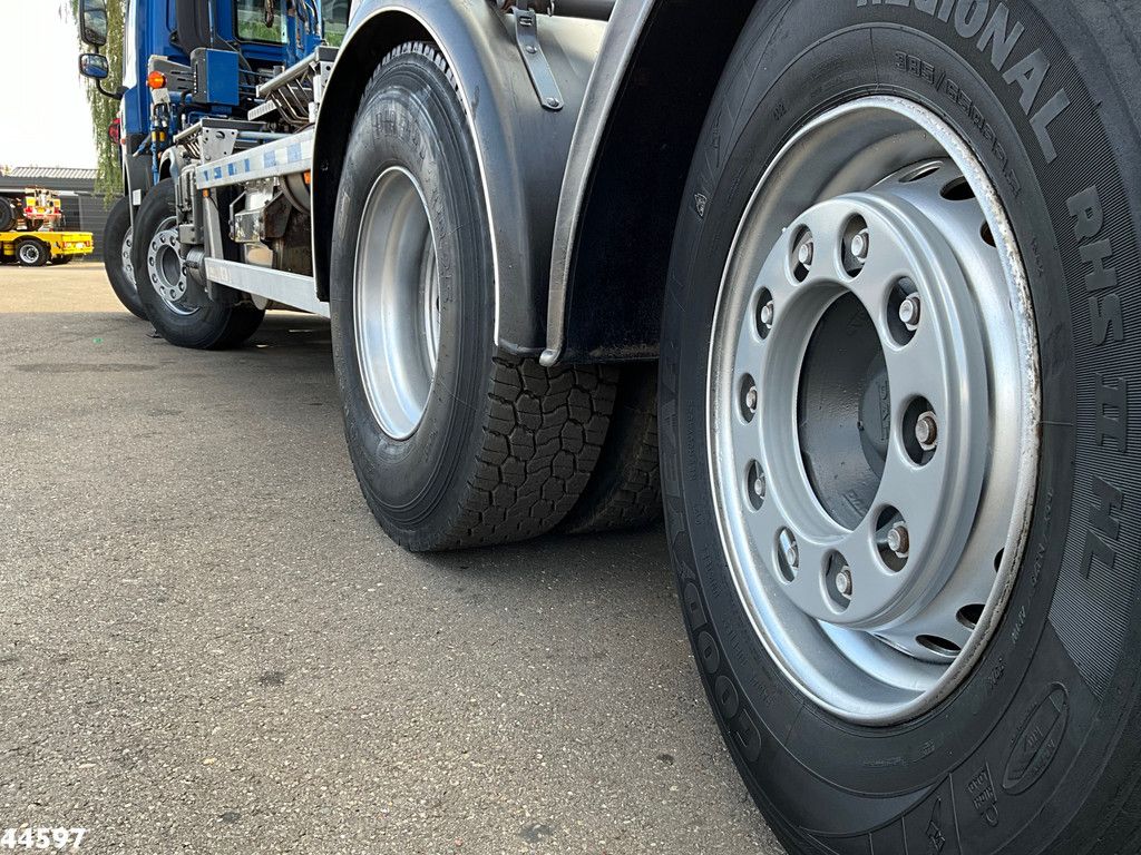 DAF FAX 85 CF 360 8x2 Euro 5 Hiab 16 Tonmeter laadkraan