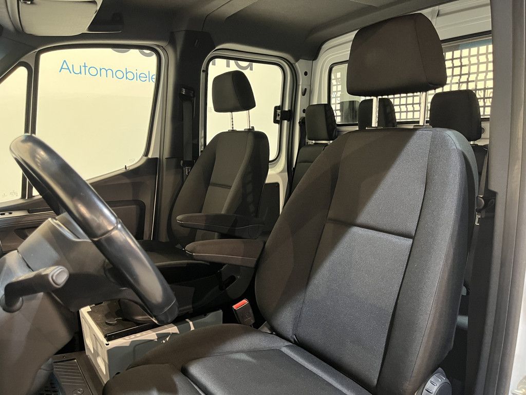 Mercedes-Benz Sprinter 317 CDI L2 RWD DC Dubbel Cabine Open Laadbak / Euro 6 / Trekhaak 3500 KG / Airco / Cruise Control / CarPlay / DC 6 Pers. / 82.000 KM !!