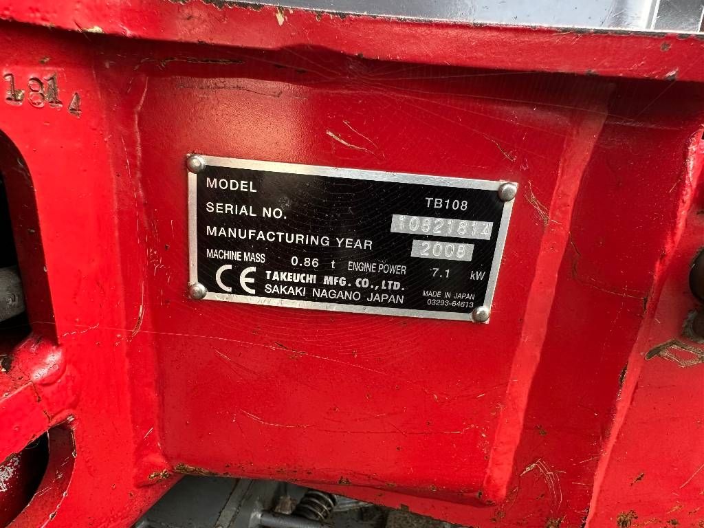 Takeuchi TB108