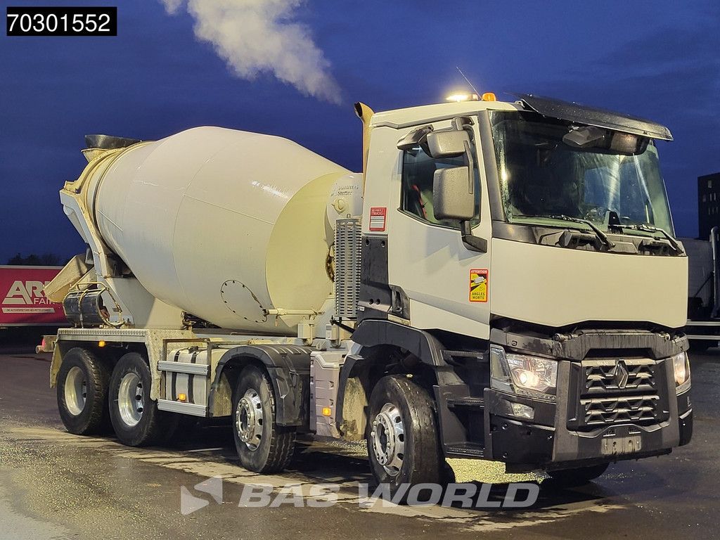 Renault C 430 8X4 9m3 Schwing Stetter mixer Steelsuspension Automatic Euro 6