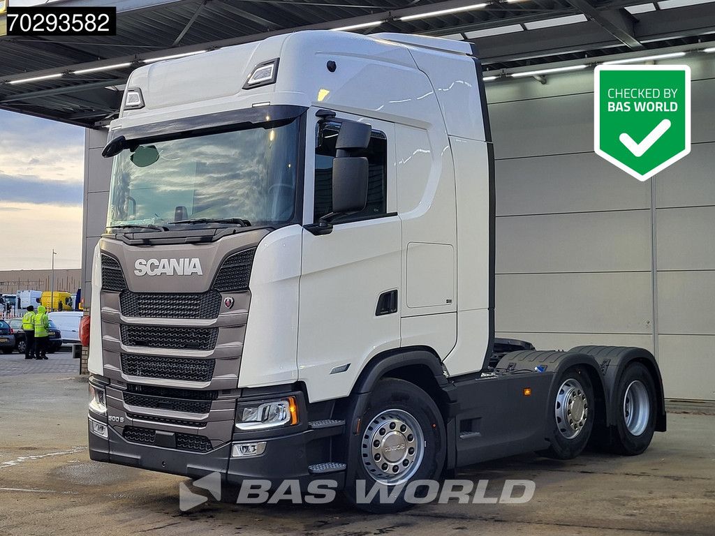 Scania S S500 6X2 NEW! Retarder Lift+Lenkachse 2x Tanks Full-Air Standklima