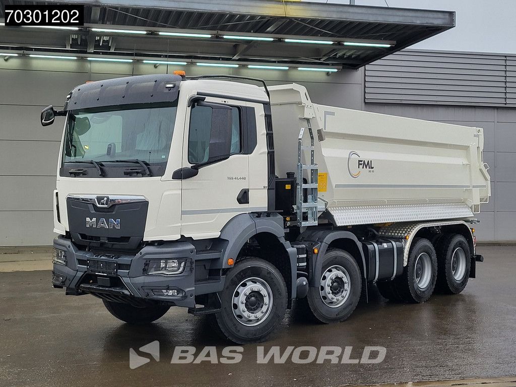MAN TGS 41.440 8X4 NEW! 20m3 KH Kipper Steelsuspension Big-Axle Automatic Euro 6