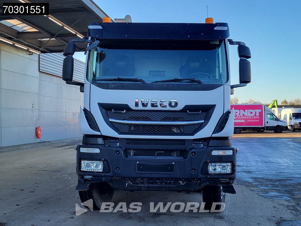 Iveco Stralis 400 8X4 9m3 Stetter mixer Steelsuspension Big-Axle Automatic Euro 6