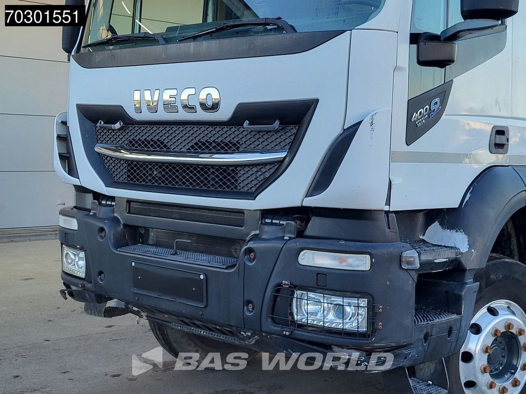 Iveco Stralis 400 8X4 9m3 Stetter mixer Steelsuspension Big-Axle Automatic Euro 6