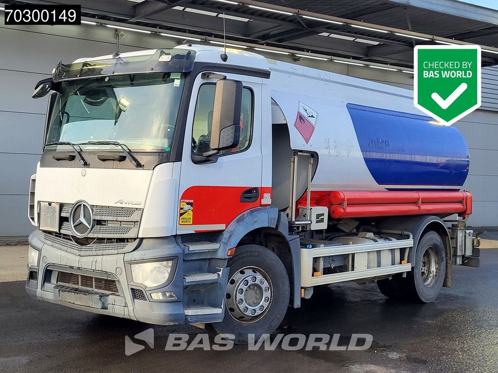 Mercedes Antos 1824 4X2 13.500Liter Fuel tanker ADR Automatic Euro 6
