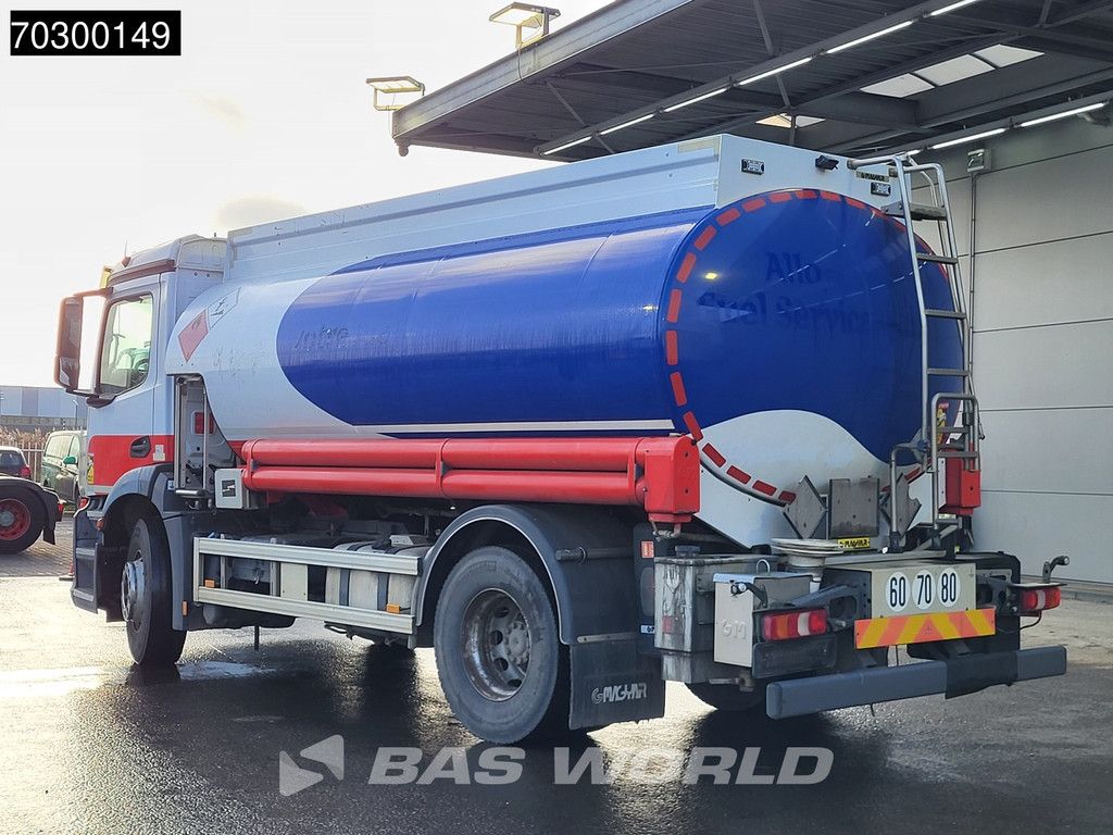 Mercedes Antos 1824 4X2 13.500Liter Fuel tanker ADR Automatic Euro 6