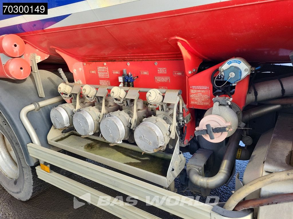 Mercedes Antos 1824 4X2 13.500Liter Fuel tanker ADR Automatic Euro 6