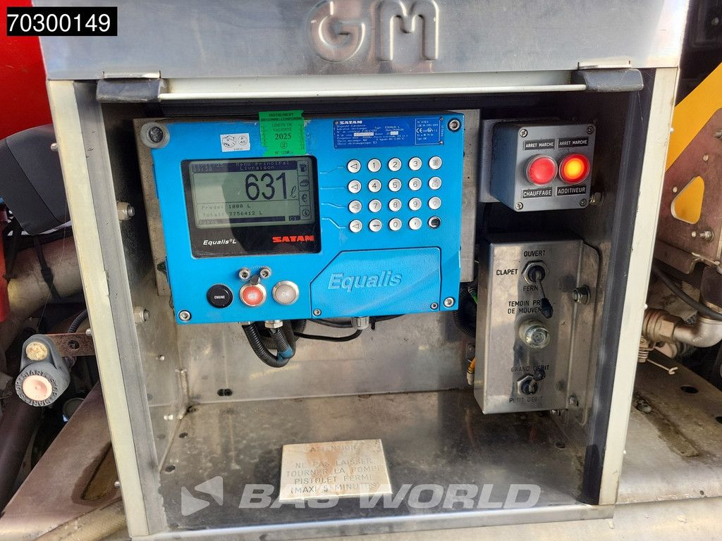 Mercedes Antos 1824 4X2 13.500Liter Fuel tanker ADR Automatic Euro 6