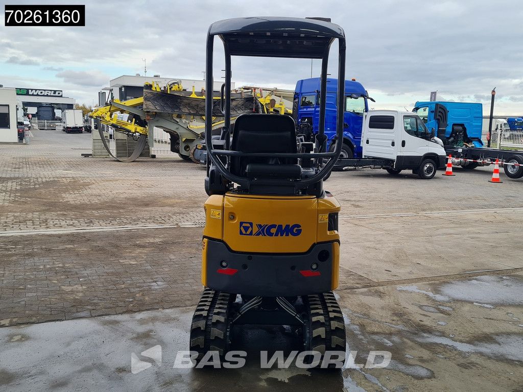 XCMG XE18 E FACTORY WARRANTY - KUBOTA ENGINE