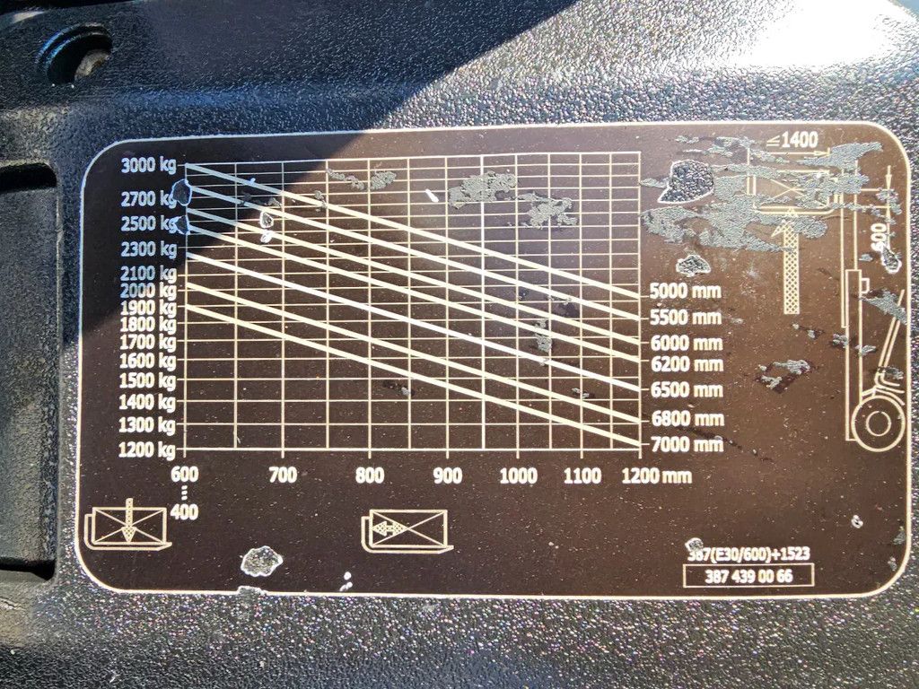 Linde E30 rhl 2016 3 tons elektrische heftruck