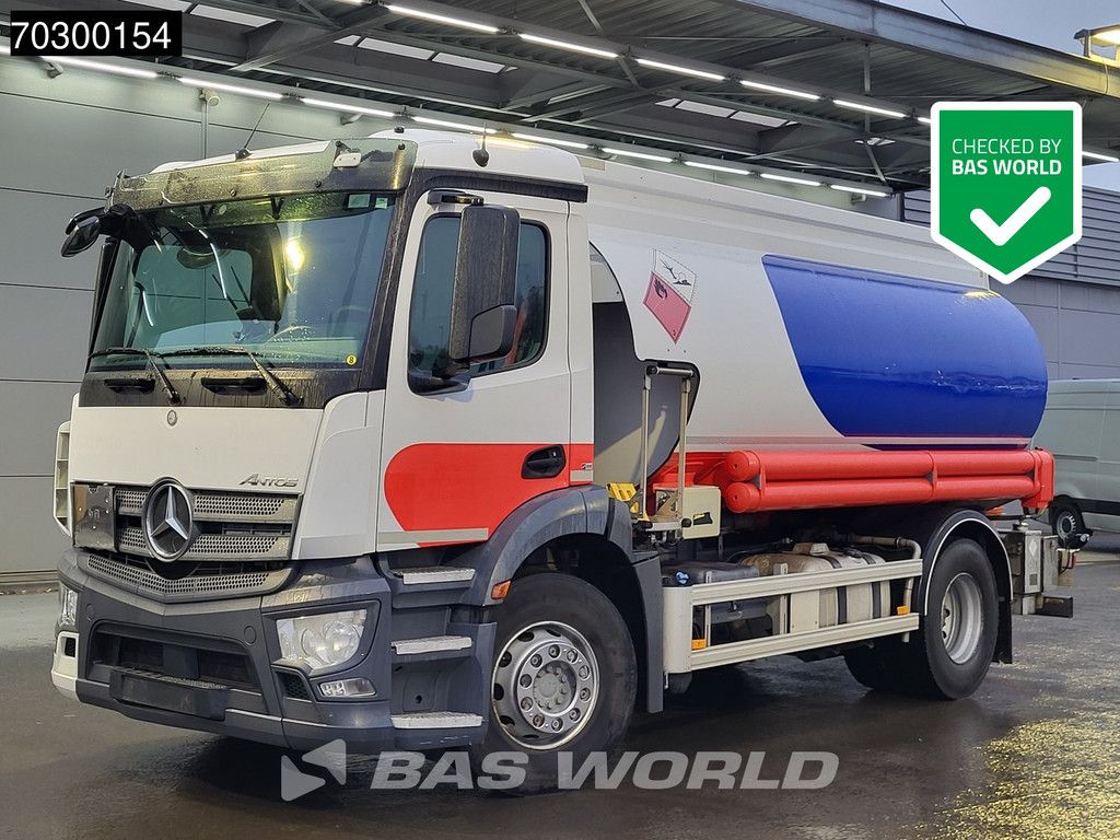 Mercedes Antos 1824 4X2 13500ltr Fuel tanker 4 comparments ADR Automatic Euro 6
