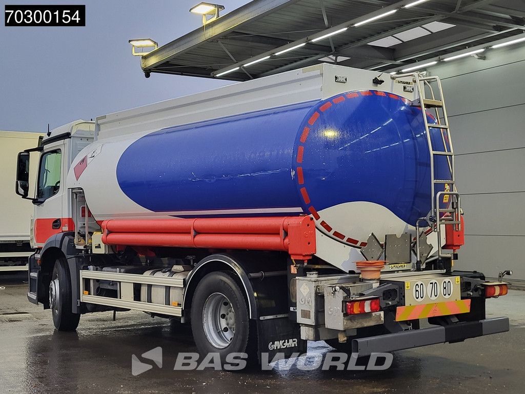 Mercedes Antos 1824 4X2 13500ltr Fuel tanker 4 comparments ADR Automatic Euro 6