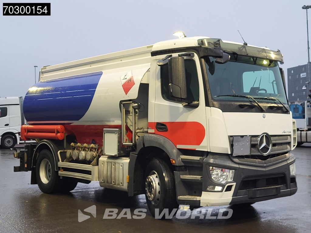 Mercedes Antos 1824 4X2 13500ltr Fuel tanker 4 comparments ADR Automatic Euro 6