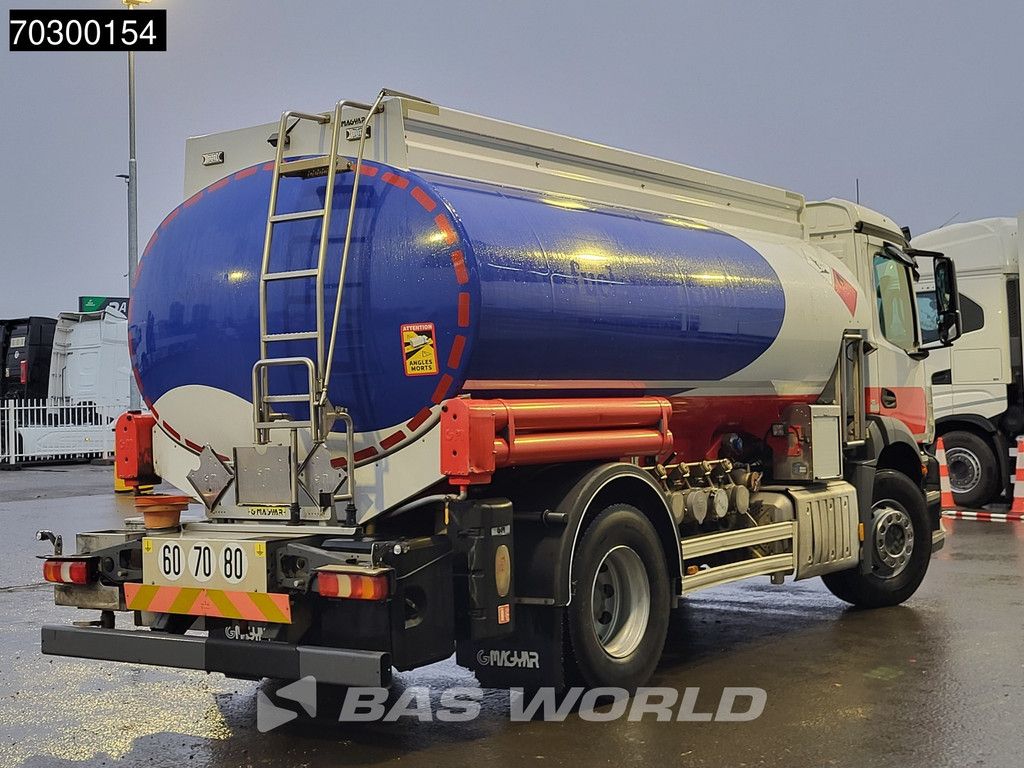 Mercedes Antos 1824 4X2 13500ltr Fuel tanker 4 comparments ADR Automatic Euro 6
