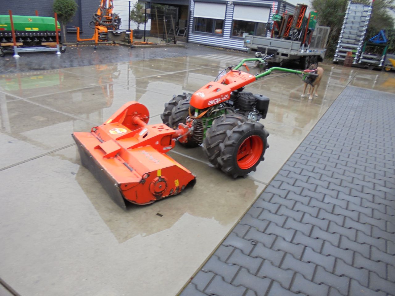 Agria bison met humus safety mulcher