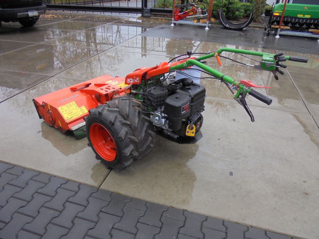 Agria bison met humus safety mulcher