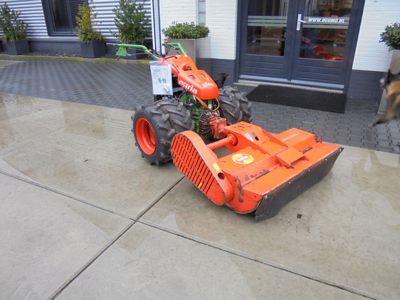 Agria bison met humus safety mulcher