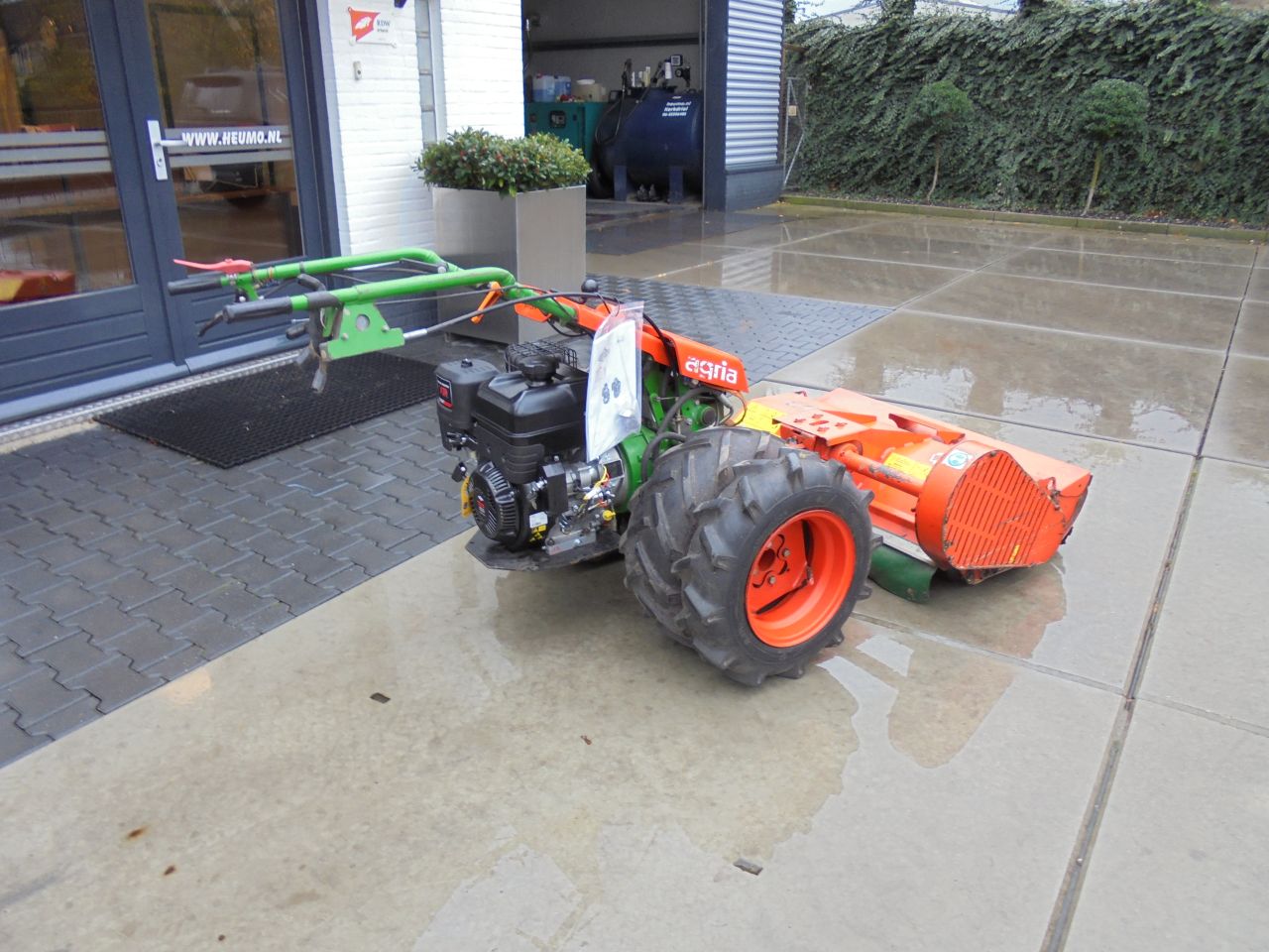 Agria bison met humus safety mulcher