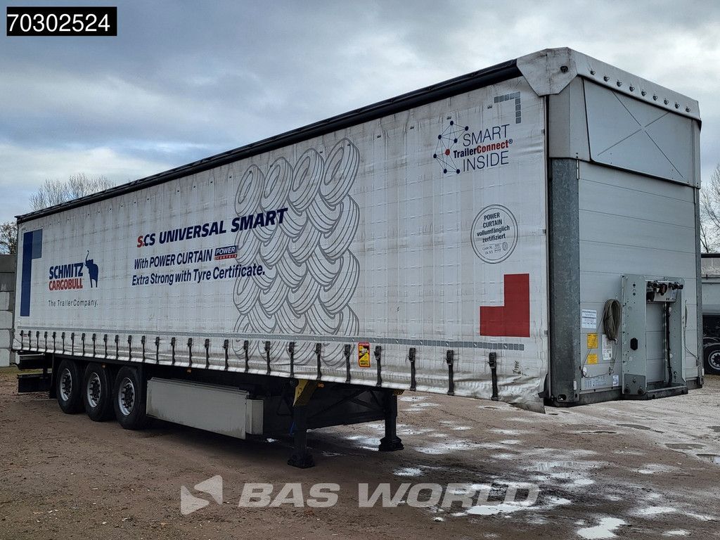 Schmitz - SCB*S3T 3 axles APK 03/26 Lifting + Sliding Roof Anti vandalism Lift Axle