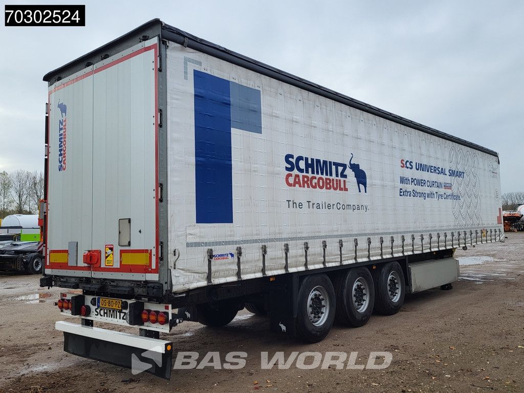 Schmitz - SCB*S3T 3 axles APK 03/26 Lifting + Sliding Roof Anti vandalism Lift Axle