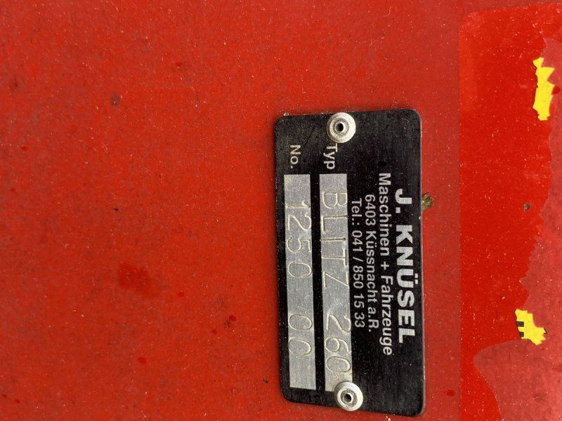 Knüsel Scheibenmähwerk Blitz 260