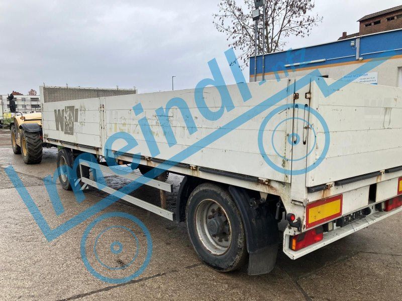 2 Achs Plateau Anhänger