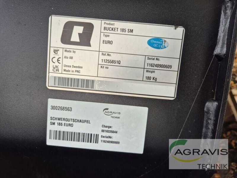 Quicke SCHWERGUTSCHAUFEL SM 185 EURO
