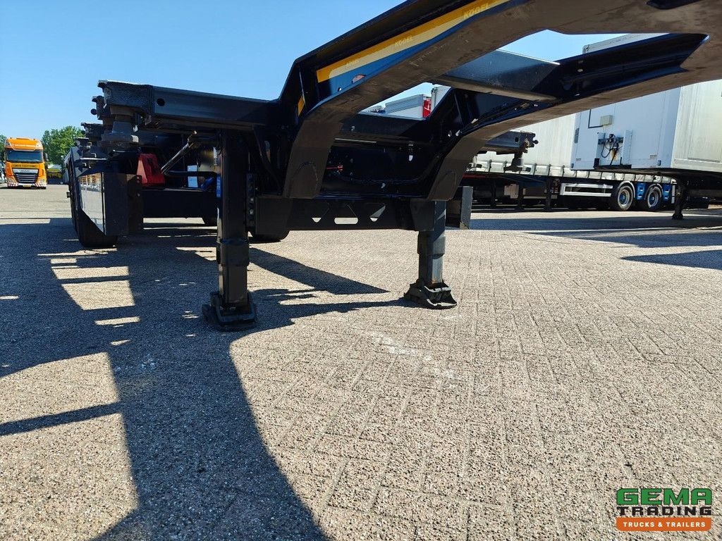 Kögel PORT 40 SIMPLEX 20 3-Axle SAF - Disc Brakes - 20/30/40FT Connection - Rear Slider