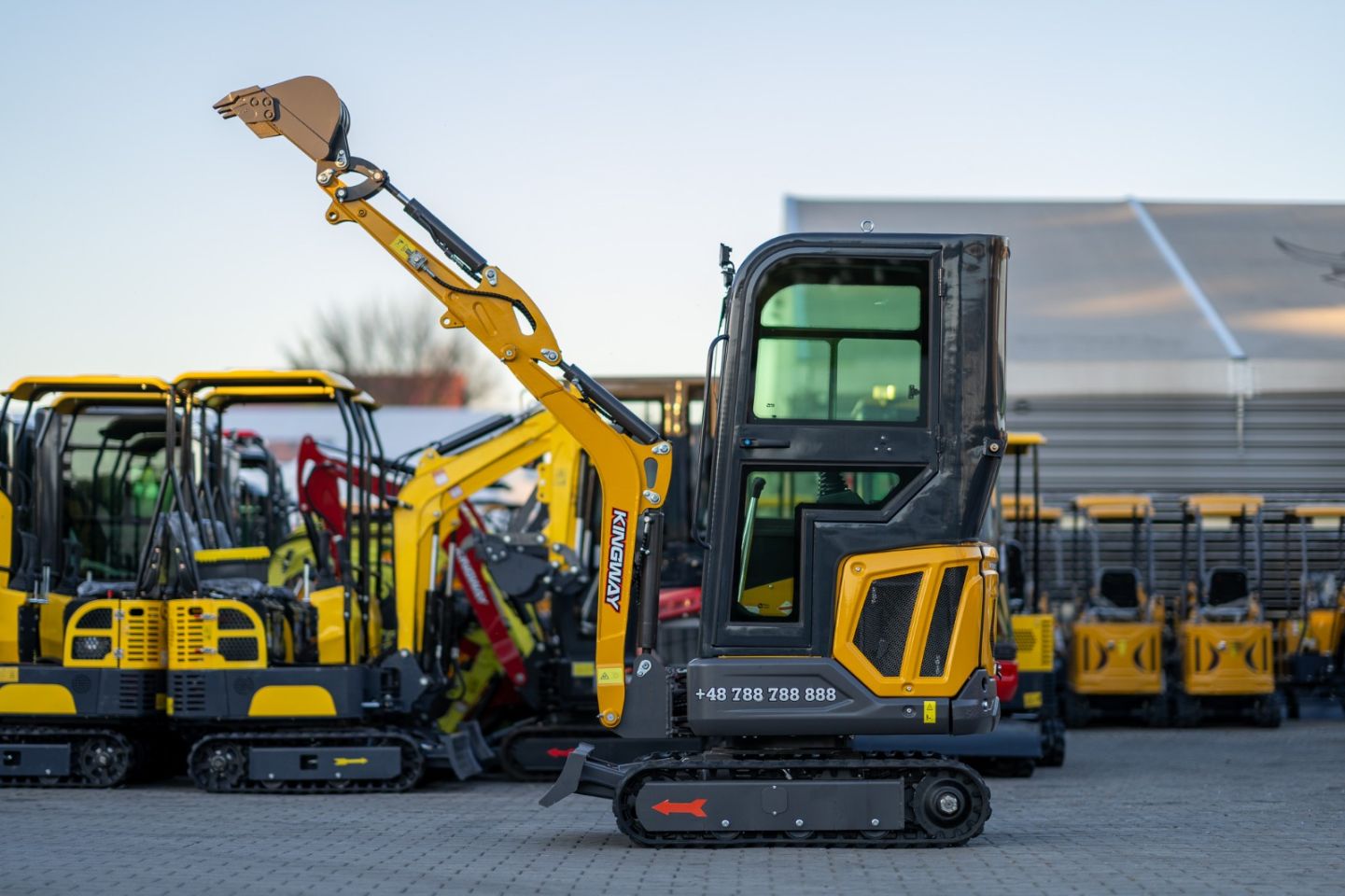 Minigraafmachine minigraver KINGWAY TITAN Kerstaanbieding