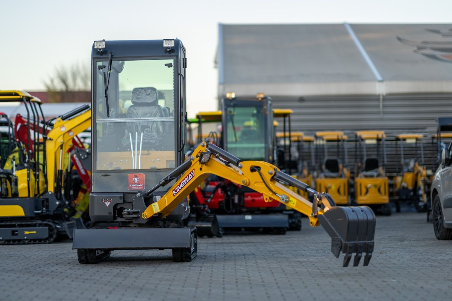 Minigraafmachine minigraver KINGWAY TITAN Kerstaanbieding