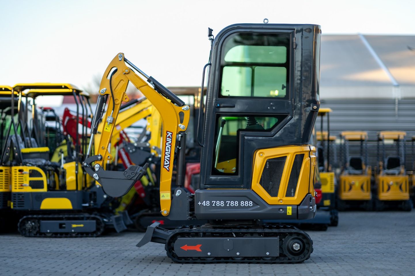 Minigraafmachine minigraver KINGWAY TITAN Kerstaanbieding