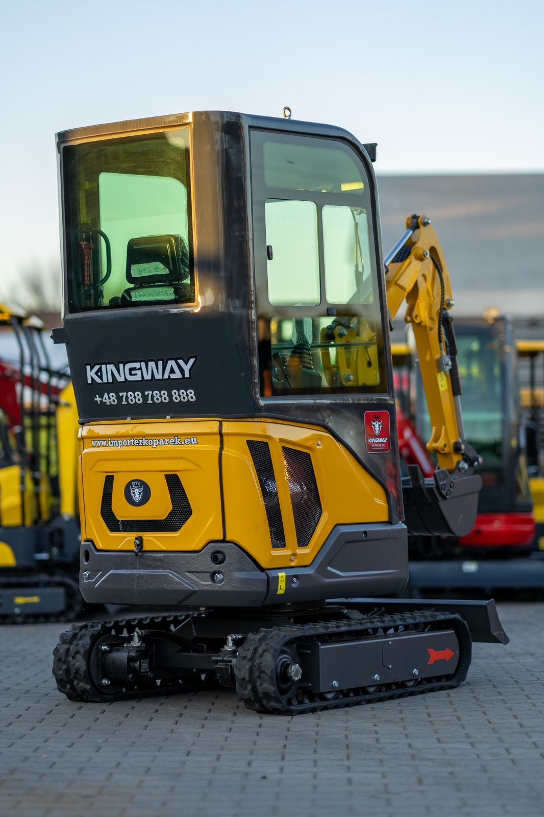 Minigraafmachine minigraver KINGWAY TITAN Kerstaanbieding