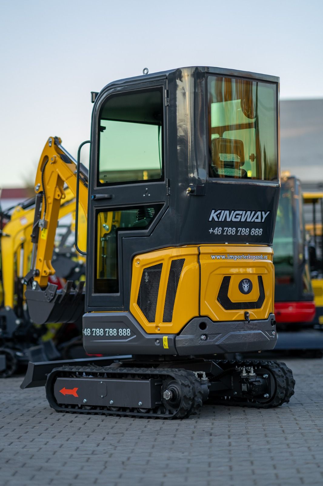 Minigraafmachine minigraver KINGWAY TITAN Kerstaanbieding