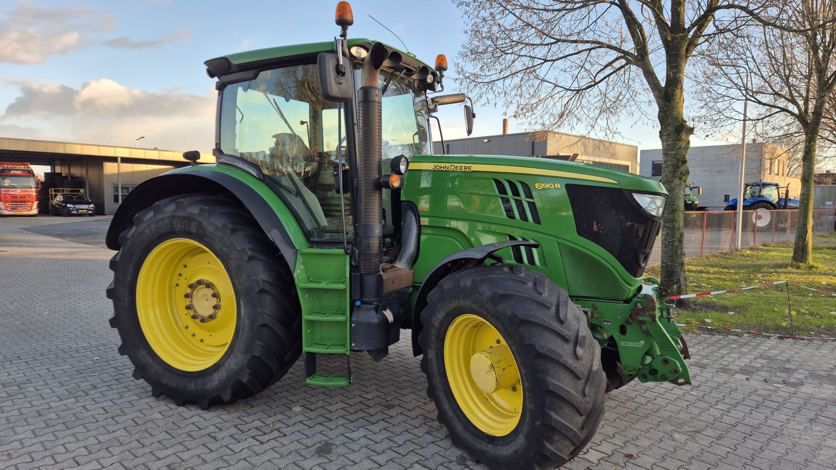 JOHN DEERE 6190R AP 50Kmh. Fronthef, TLS, HCS