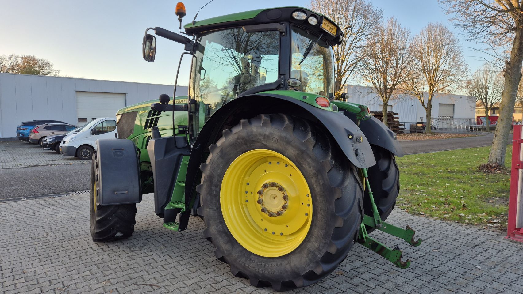 JOHN DEERE 6190R AP 50Kmh. Fronthef, TLS, HCS