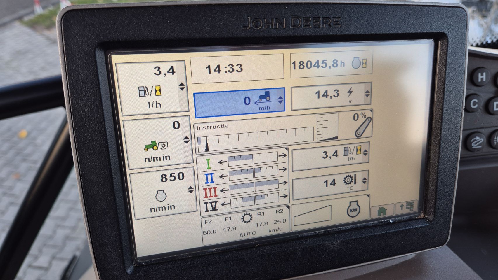 JOHN DEERE 6190R AP 50Kmh. Fronthef, TLS, HCS