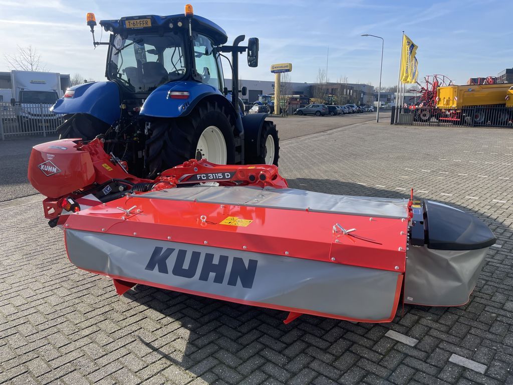 Kuhn FC3115D Schijvenmaaier met Kneuzer