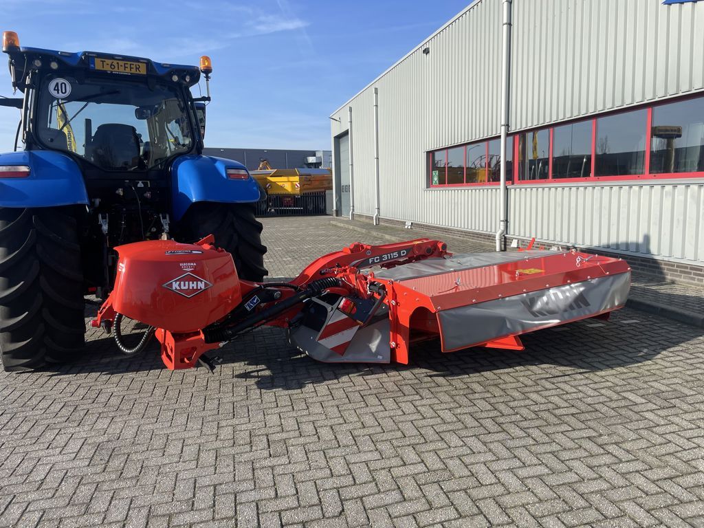 Kuhn FC3115D Schijvenmaaier met Kneuzer