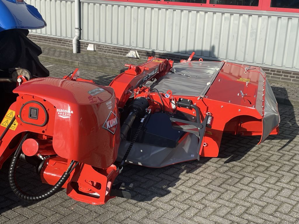 Kuhn FC3115D Schijvenmaaier met Kneuzer