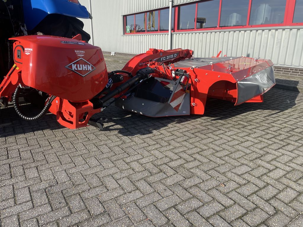 Kuhn FC3115D Schijvenmaaier met Kneuzer