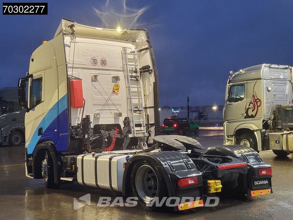 Scania R450 4X2 Mega Hebesattel Retarder 2x Tanks Standklima