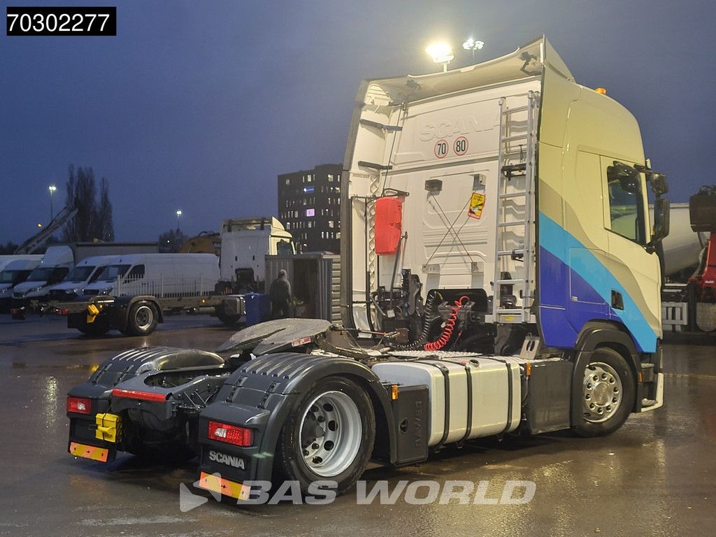 Scania R450 4X2 Mega Hebesattel Retarder 2x Tanks Standklima